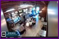 Four masked individuals remove Israeli flags at a Philadelphia cafe. - SarkariResult