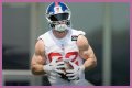 Longtime Giants defensive end who has cohosted the third hour of Good Morning America since July 2018: 2 wds.