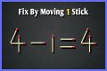 Matchstick Riddle: Solve 1x5=8 by Moving Just 1 Stick